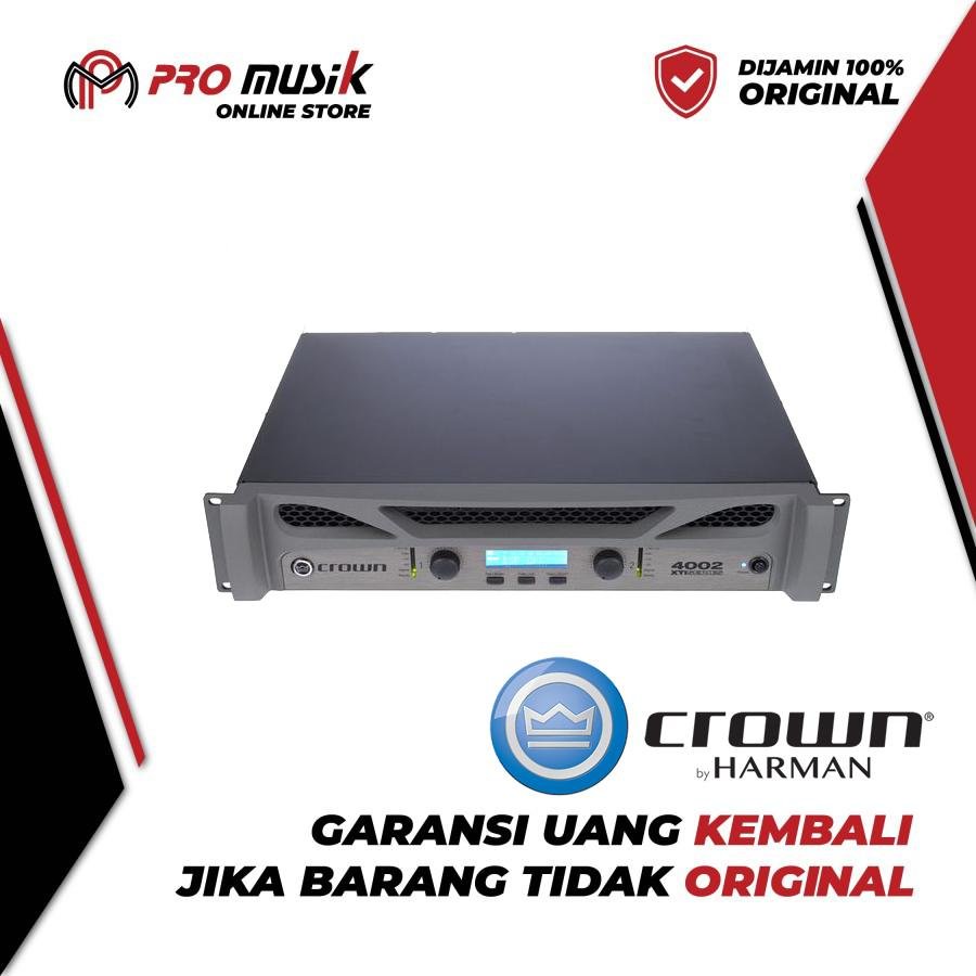 Crown XTi 4002 Two-channel, 1200W @ 4Ω Power Amplifier