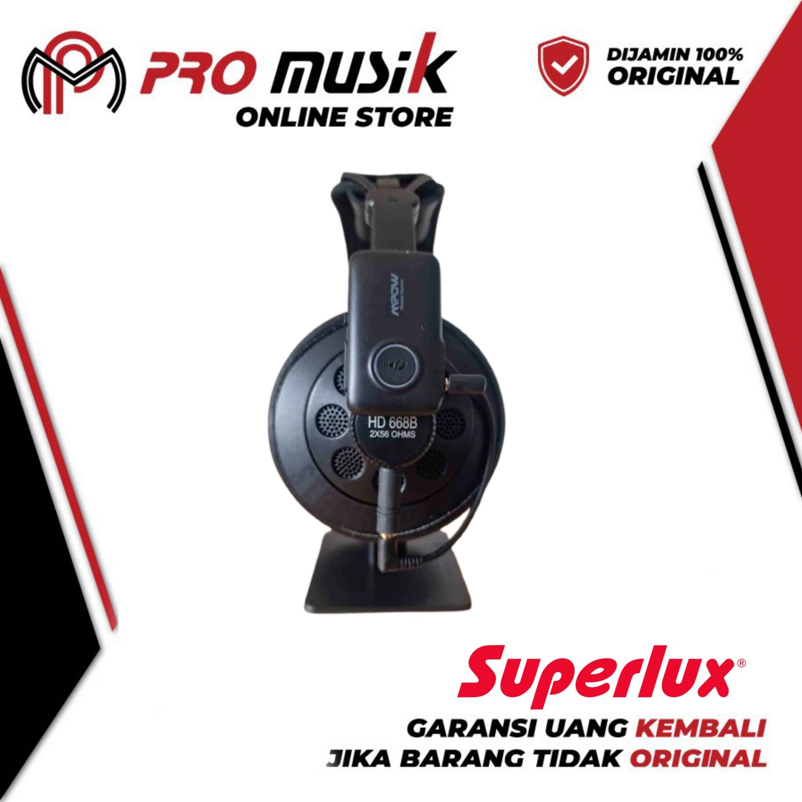 Headphone Superlux HD668B Original !! - Gambar 2