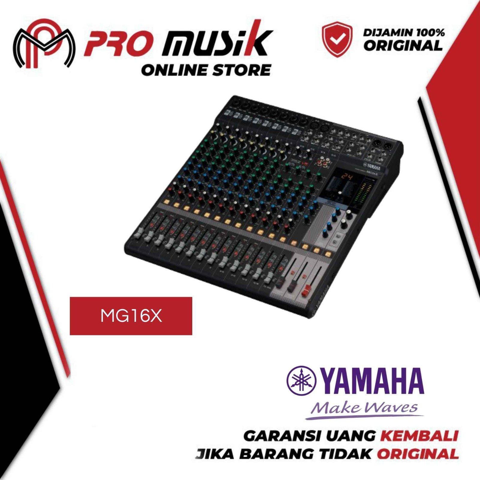 Yamaha MG16X / MG 16 X / MG16 X Mixer Audio 16 channel