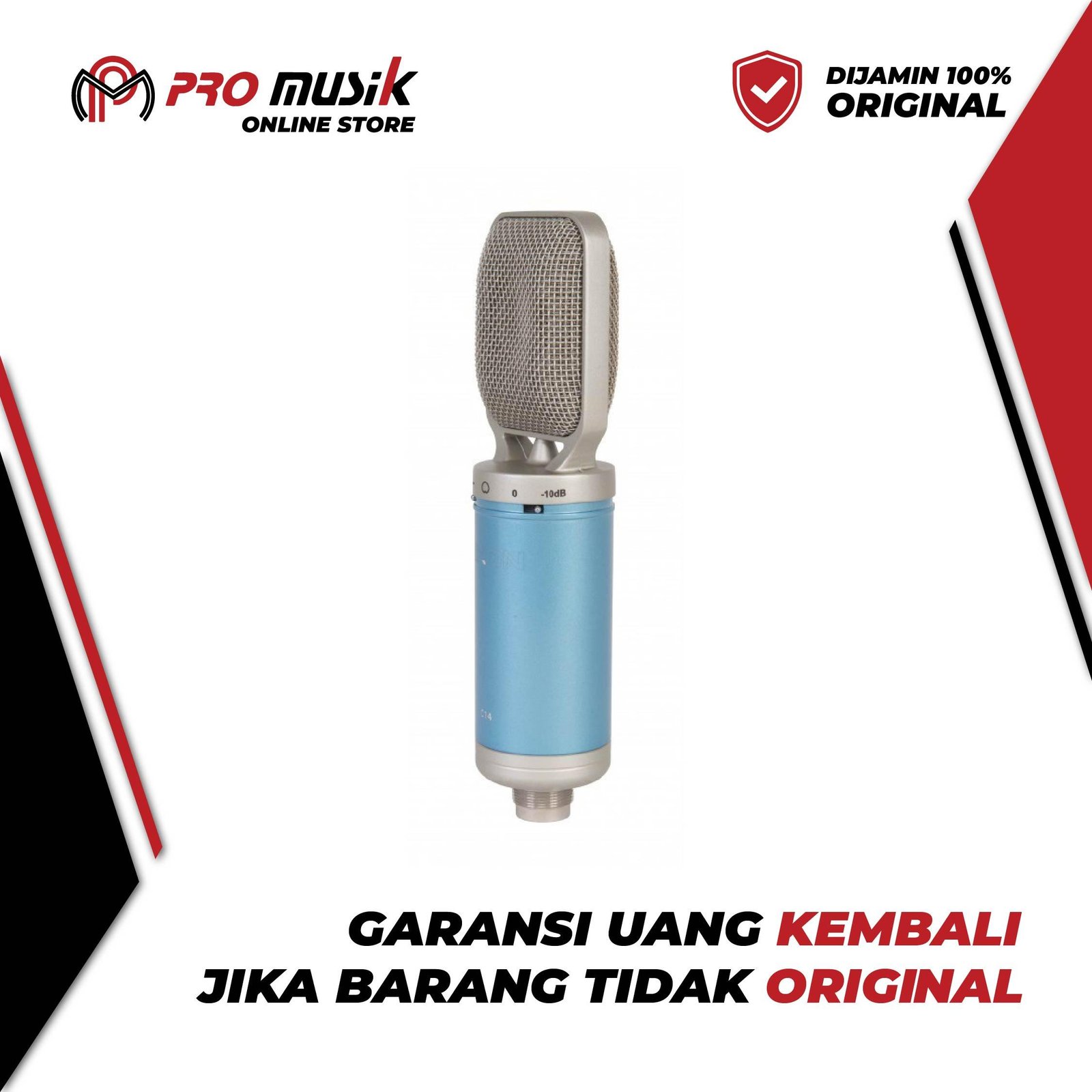 Mic Condenser Eikon C-14 Professional Mic Single Diaphgram - Original - Gambar 2