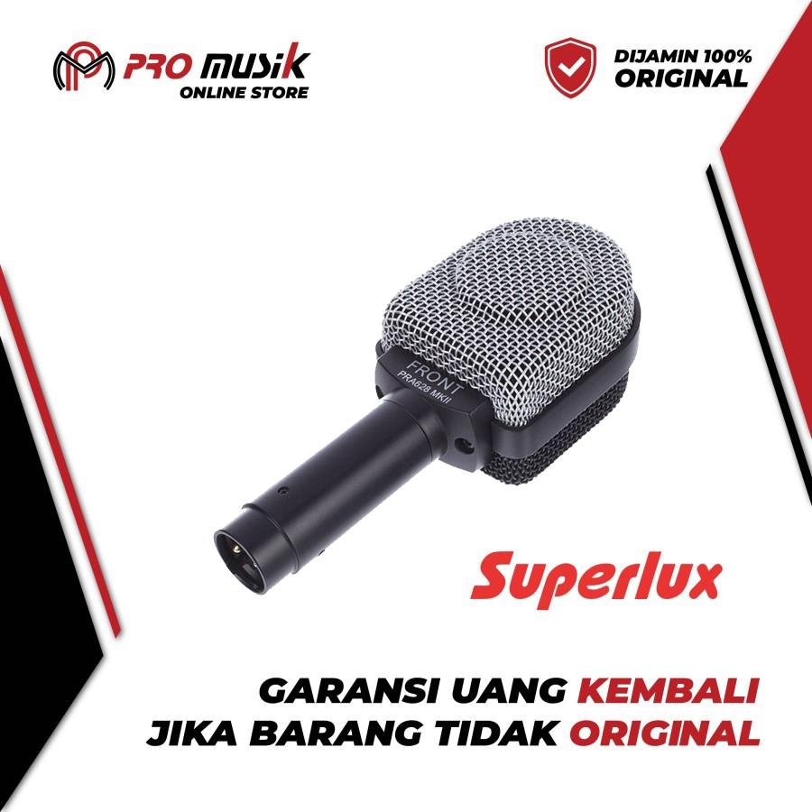 Microphone SUPERLUX PRA 628mk2 ORIGINAL