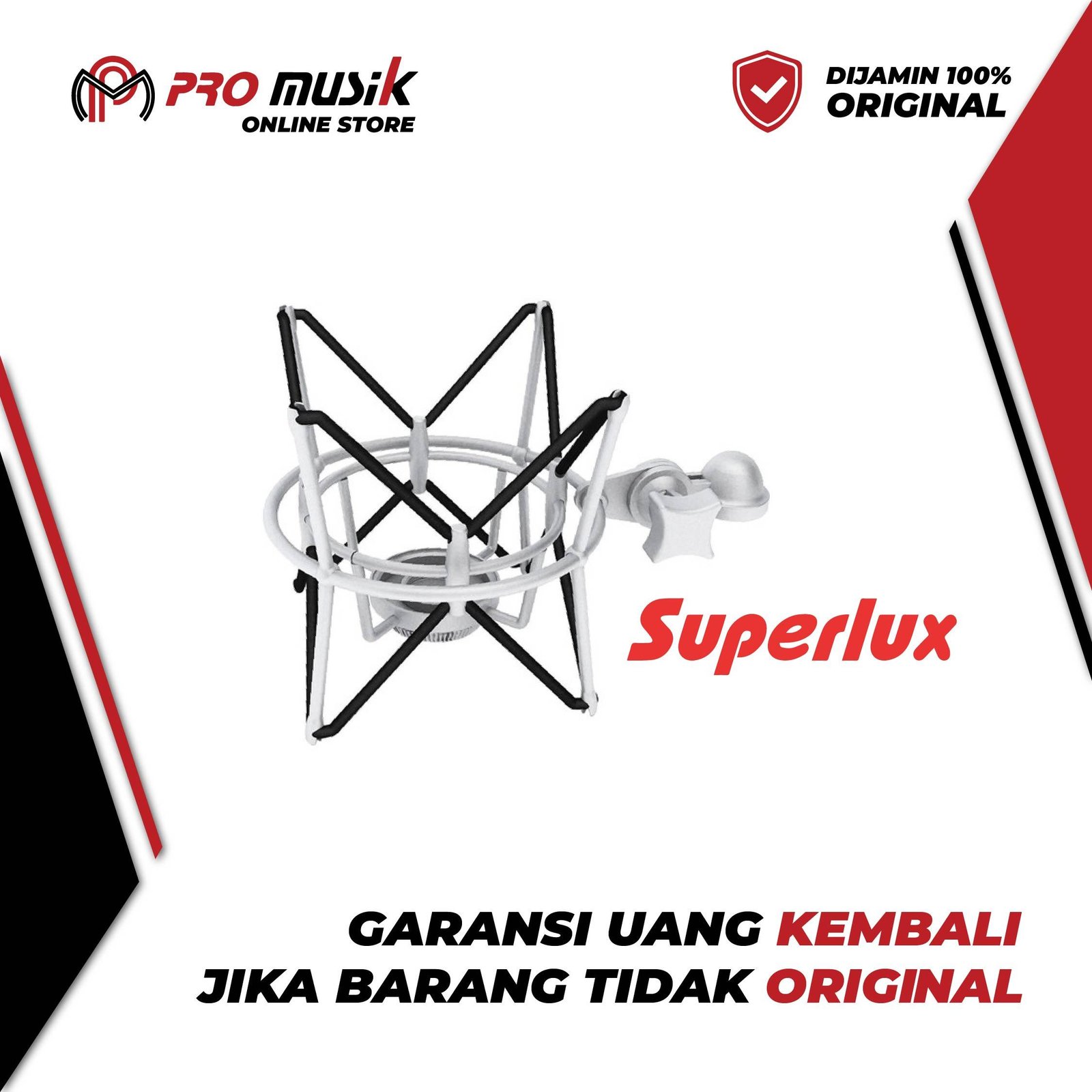 Superlux HM7 Spider Shockmount for Condenser Mic - Original