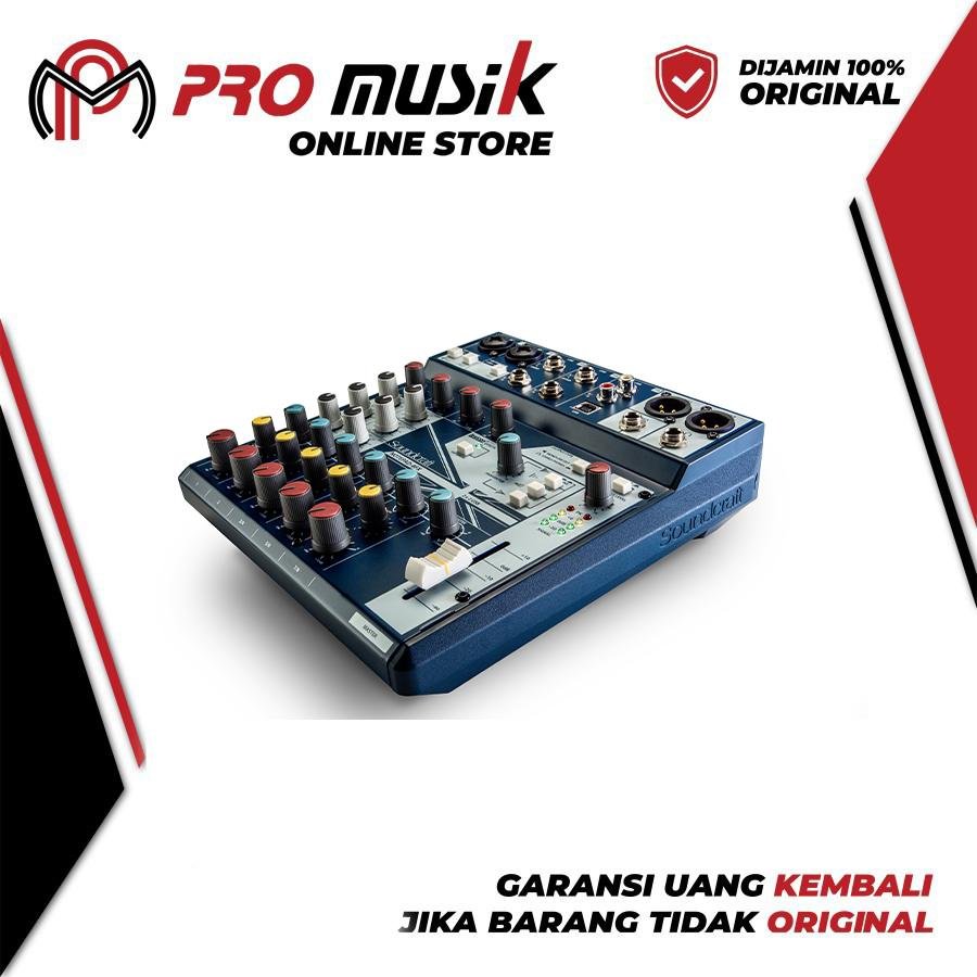 Soundcraft Notepad-8FX Small-format Analog Mixing Console with USB - Gambar 2