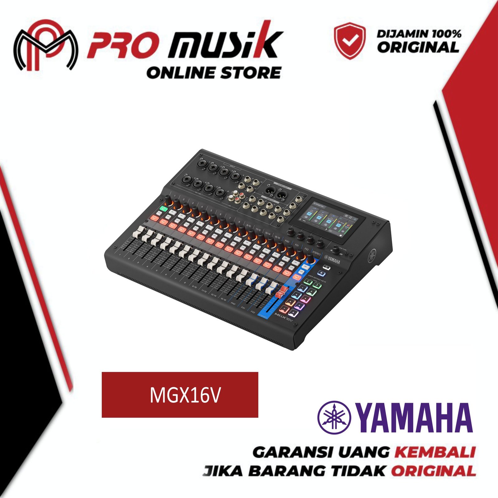 Yamaha MGX16V / MGX 16V / MGX-16V Digital Mixer 22 Channel With Video Interface