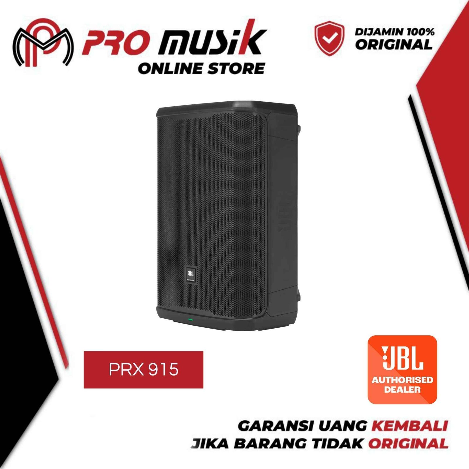 JBL PRX 915 Professional Powered Two-Way 15-inch PA Loudspeaker