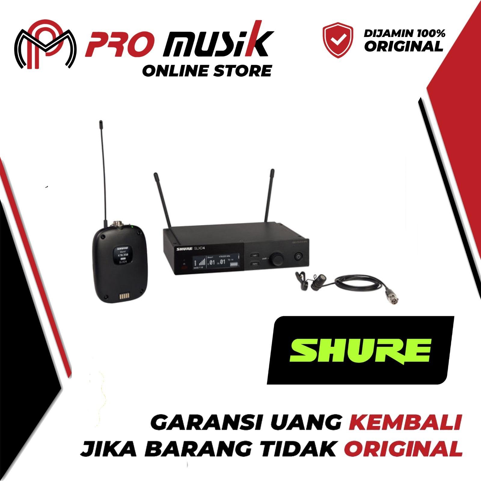SHURE SLXD14/85M SLXD14 85 M SLXD 14 85M Wireless System with SLXD1 and WL185M