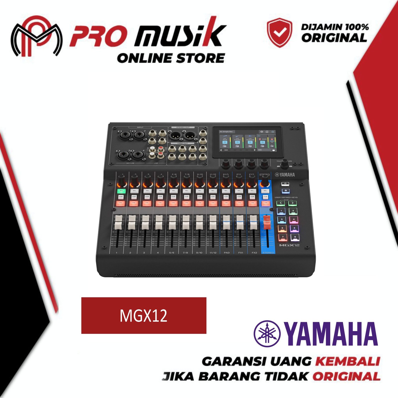 Yamaha Digital Mixer MGX12 MGX 12 Original