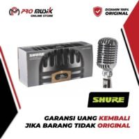Shure 55SH Series II Iconic Unidyne Vocal Microphone - Garansi Resmi