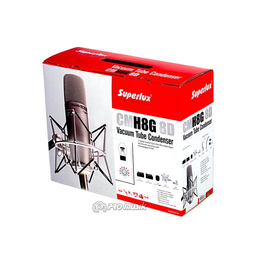 SUPERLUX CMH-8D Microphone Recording Original !! Garansi Resmi! - Gambar 4