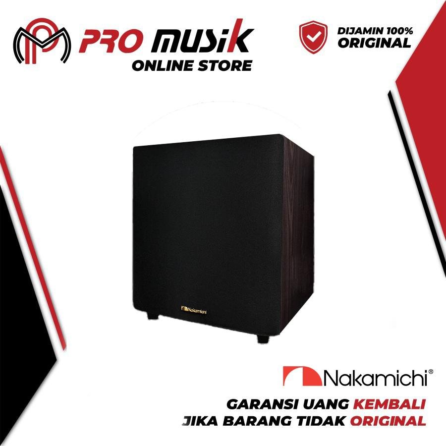 Nakamichi ESW-1000 Subwoofer Home Karaoke 12 Inch