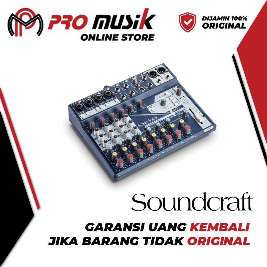 Mixer Soundcraft Notepad 12FX