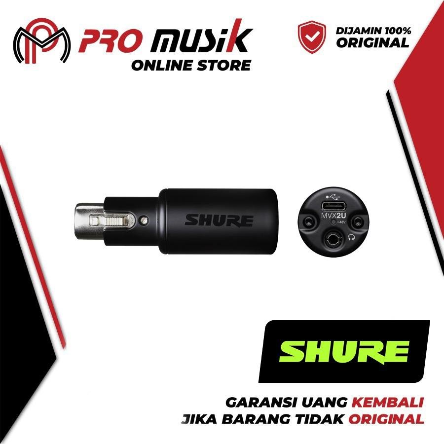 Shure MVX2U Digital Audio Interface - Gambar 3