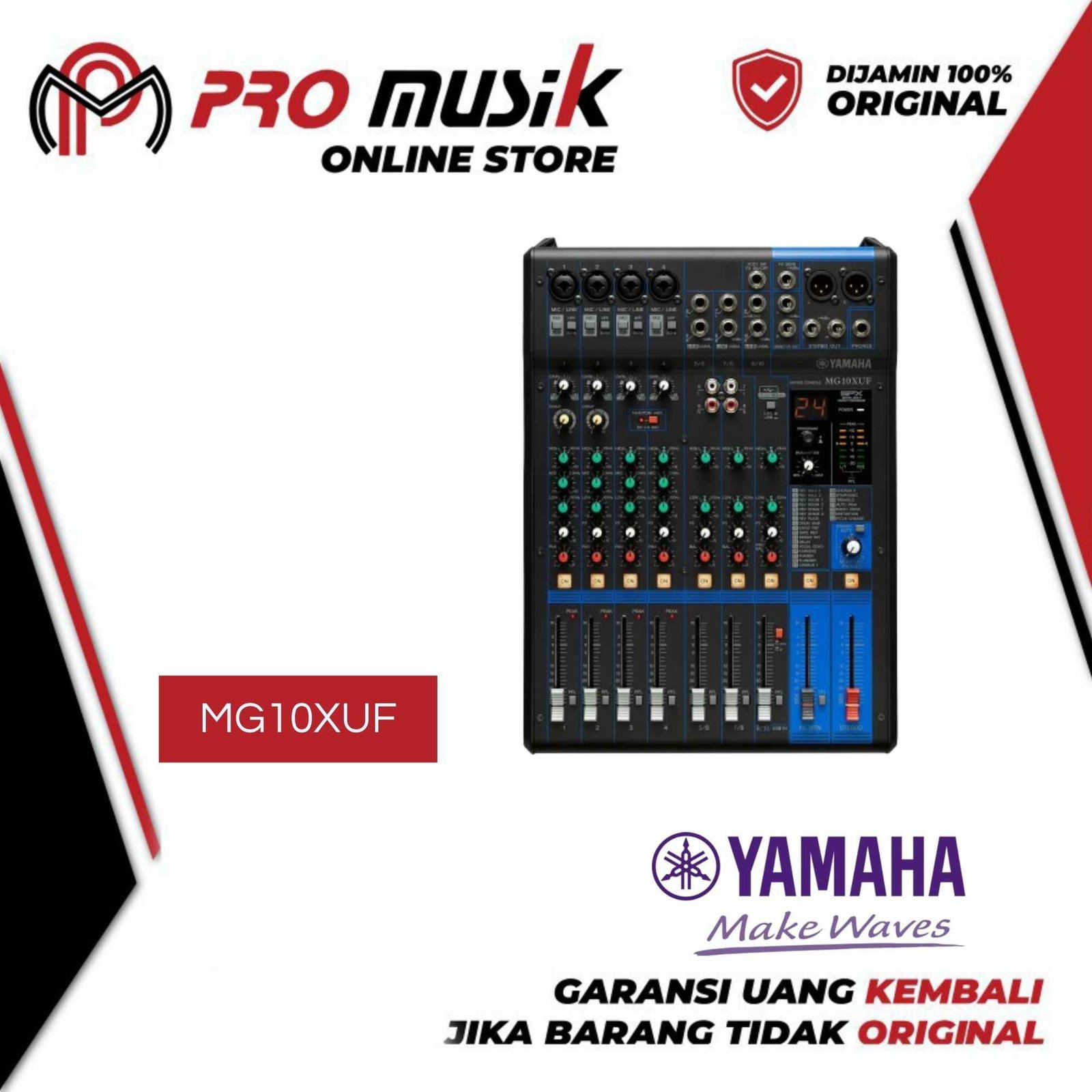 Yamaha MG10XUF / MG 10 XUF Analog Mixer 10 Channel