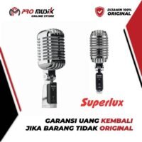 Mic Superlux PROH7MKII Vocal Classic Microphone - Original Garansi
