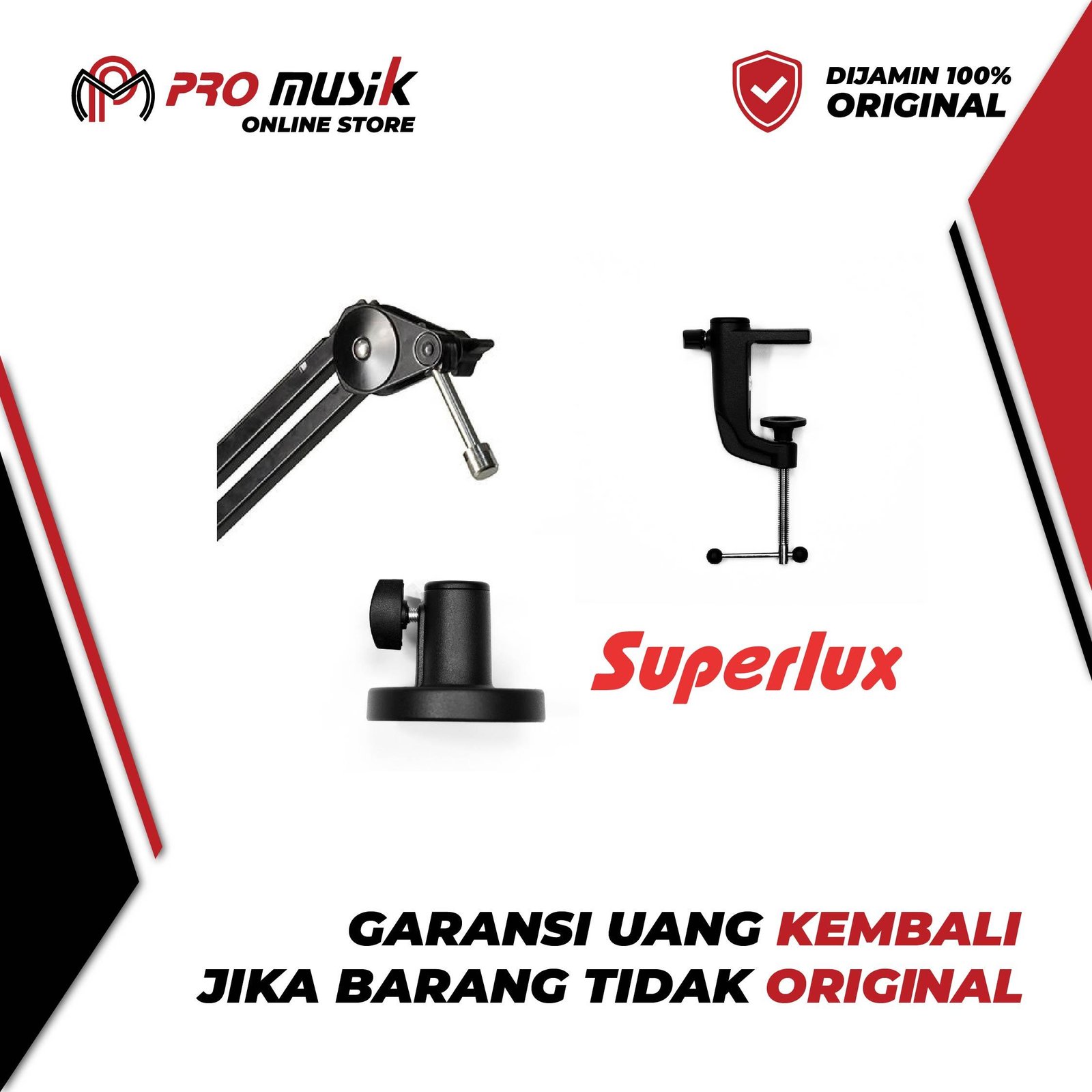 SUPERLUX HM58B Table Arm - Gambar 3