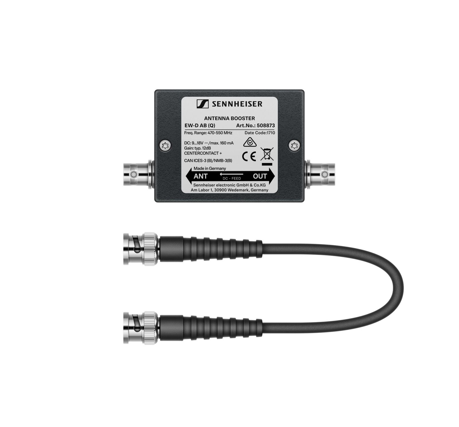 Sennheiser Antenna Booster EW-D AB use with Evolution Wireless Digital Systems - Gambar 3