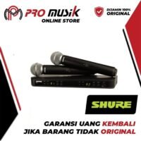 Mic Wireless shure BLX 288 SM58 2 mic handheld