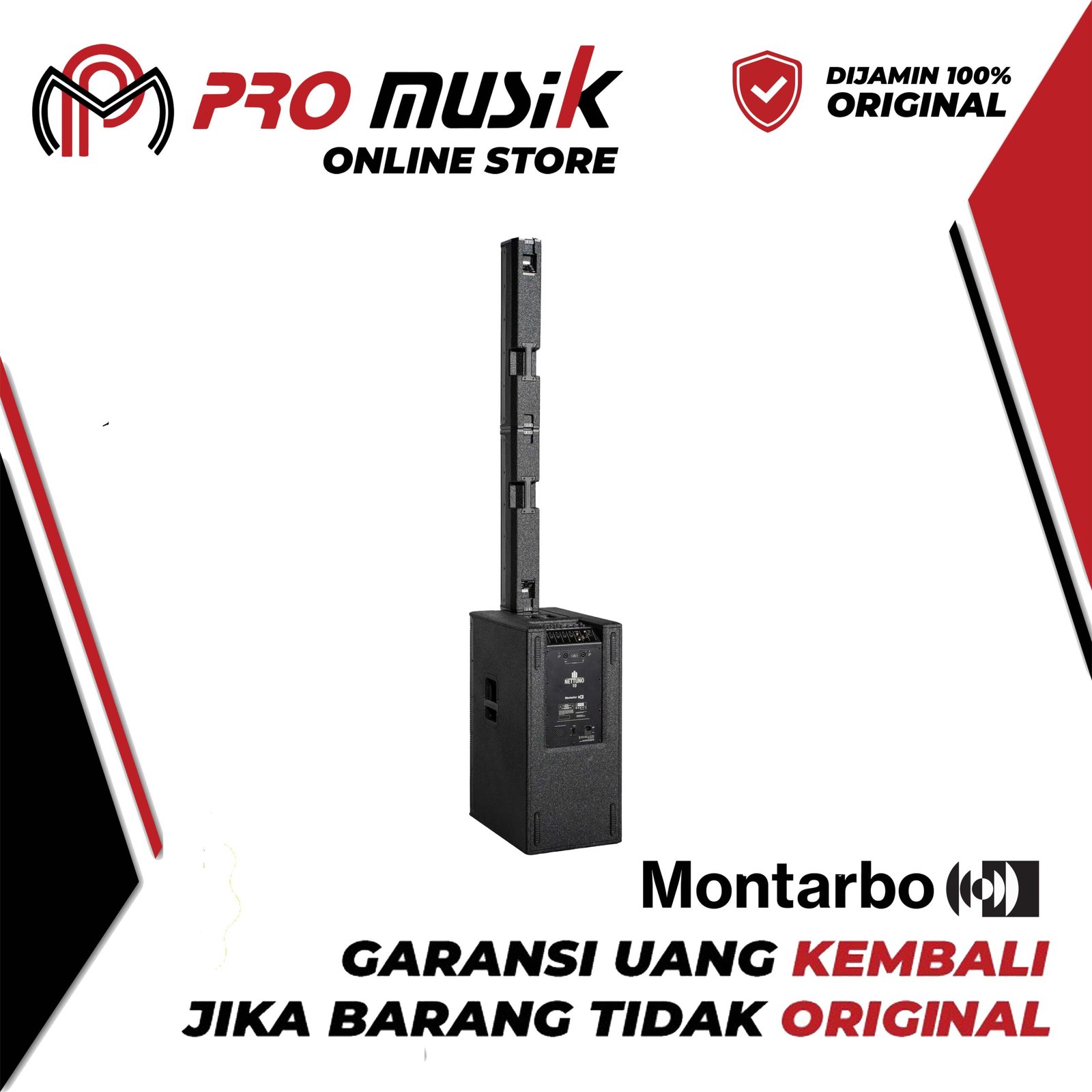 Montarbo Nettuno 10 Nettuno10 Professional Column Speaker with Mixer