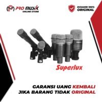 Superlux DRKB5C2MKII Microphone Drum Set - Original Garansi Resmi