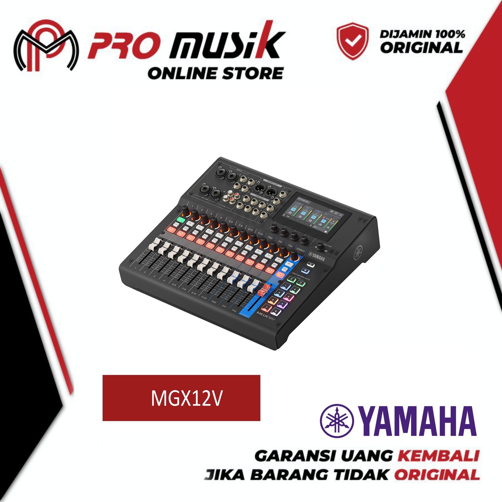 Yamaha MGX12V/ MGX 12V / MGX-12V Digital Mixer 18 channel with Video Interface