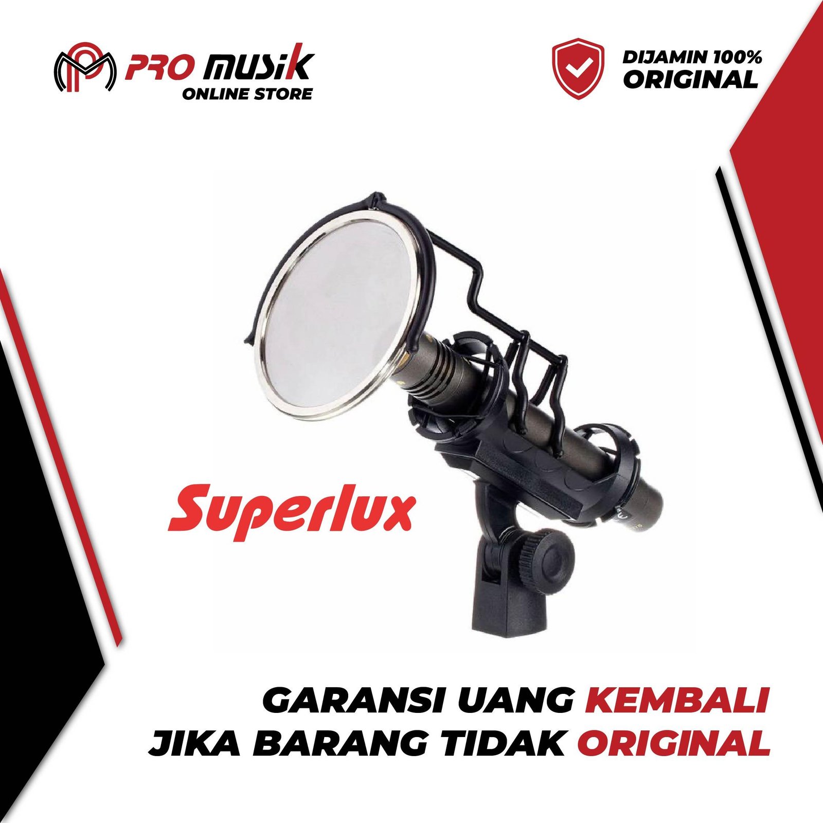 Microphone Superlux S241 Cardioid Condenser - Original Garansi Resmi