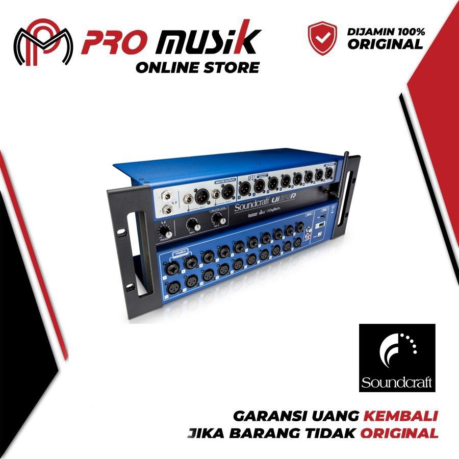 Mixer Digital Soundcraft UI24R 24 Channel with USB - Gambar 3