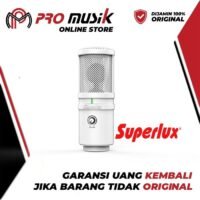 Mic Condenser SUPERLUX E205U USB Condenser Microphone