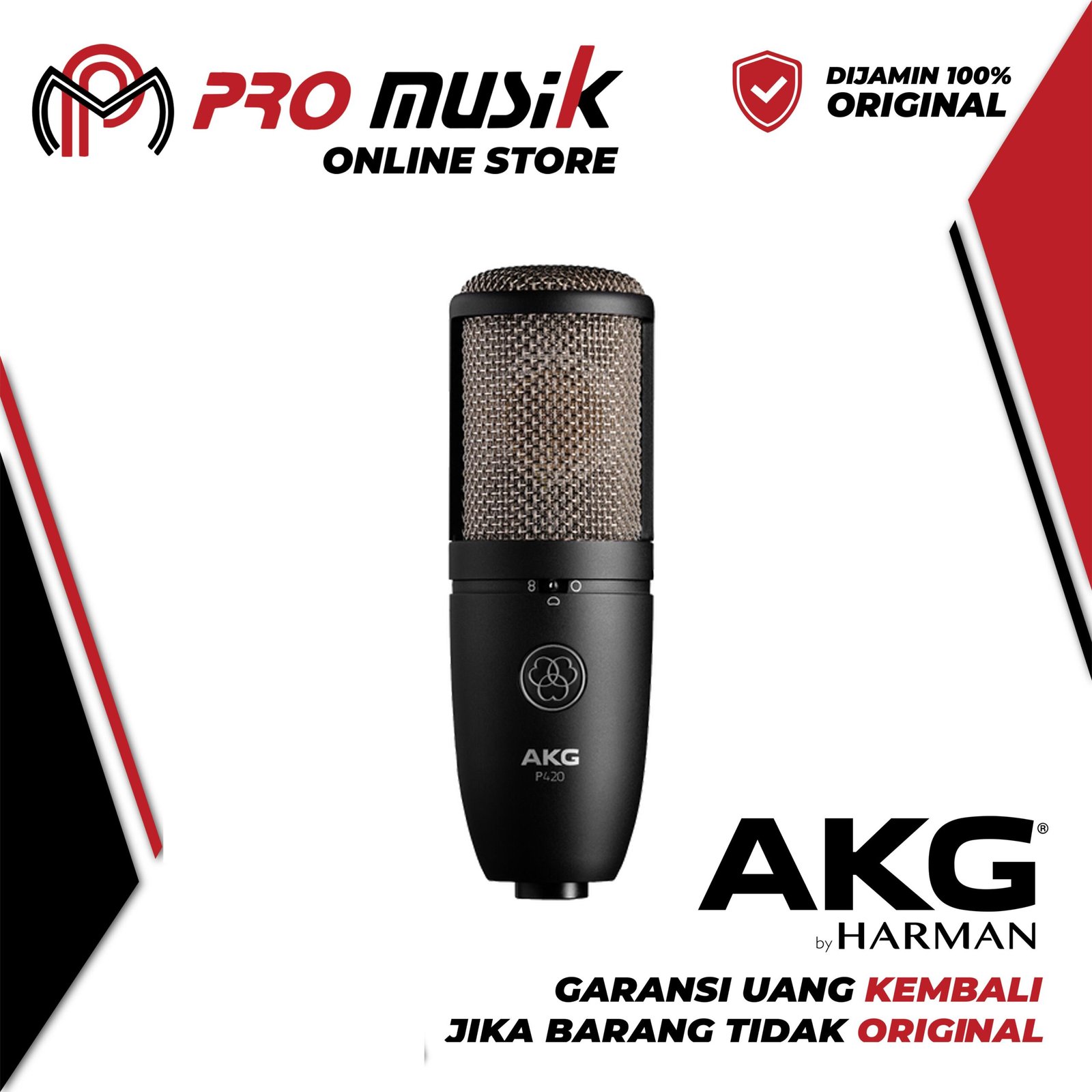 AKG P420 Dual Capsule Condenser Microphone
