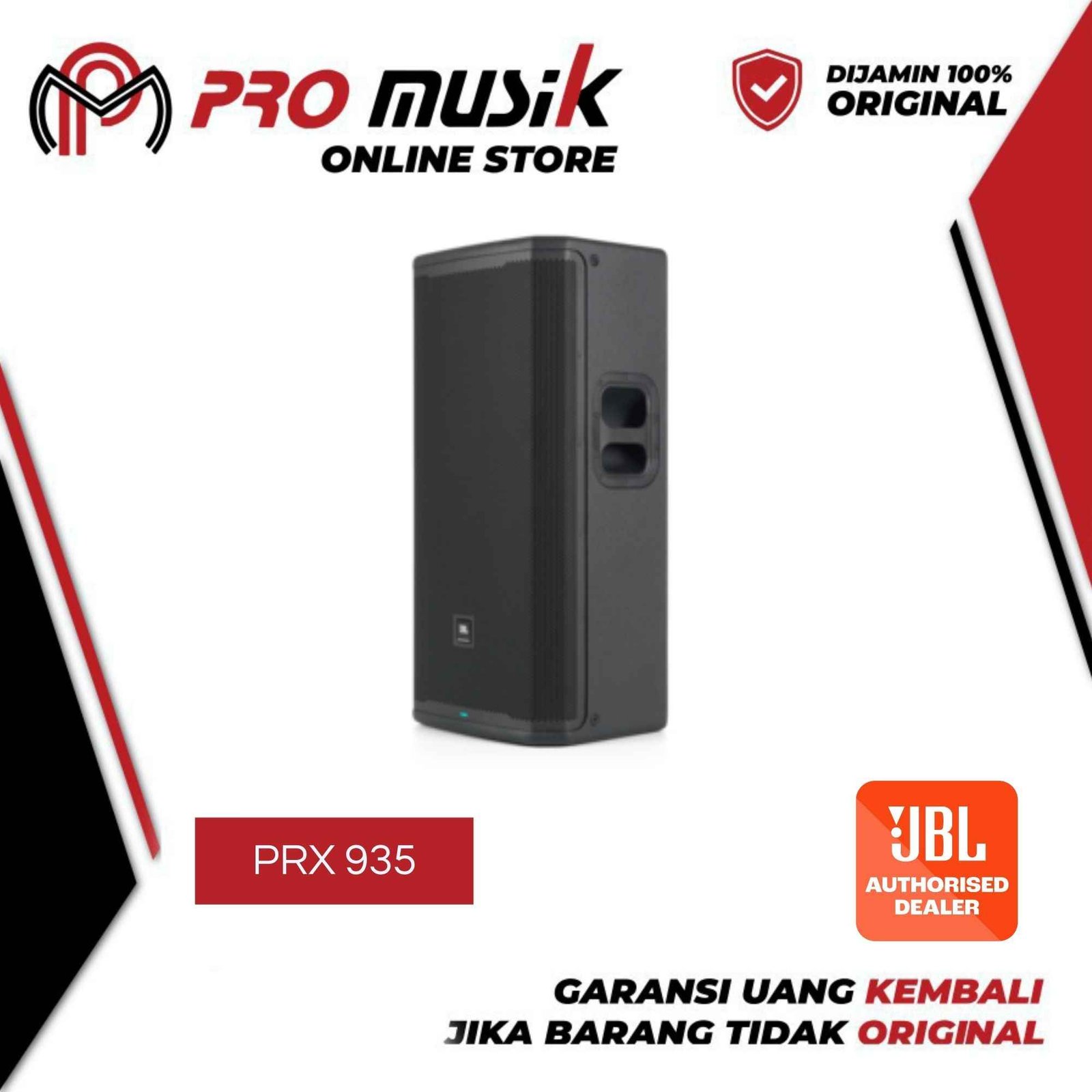 JBL PRX935 PRX-935 PRX 935 Professional Powered Three-Way Single 15-inch PA Loudspeaker