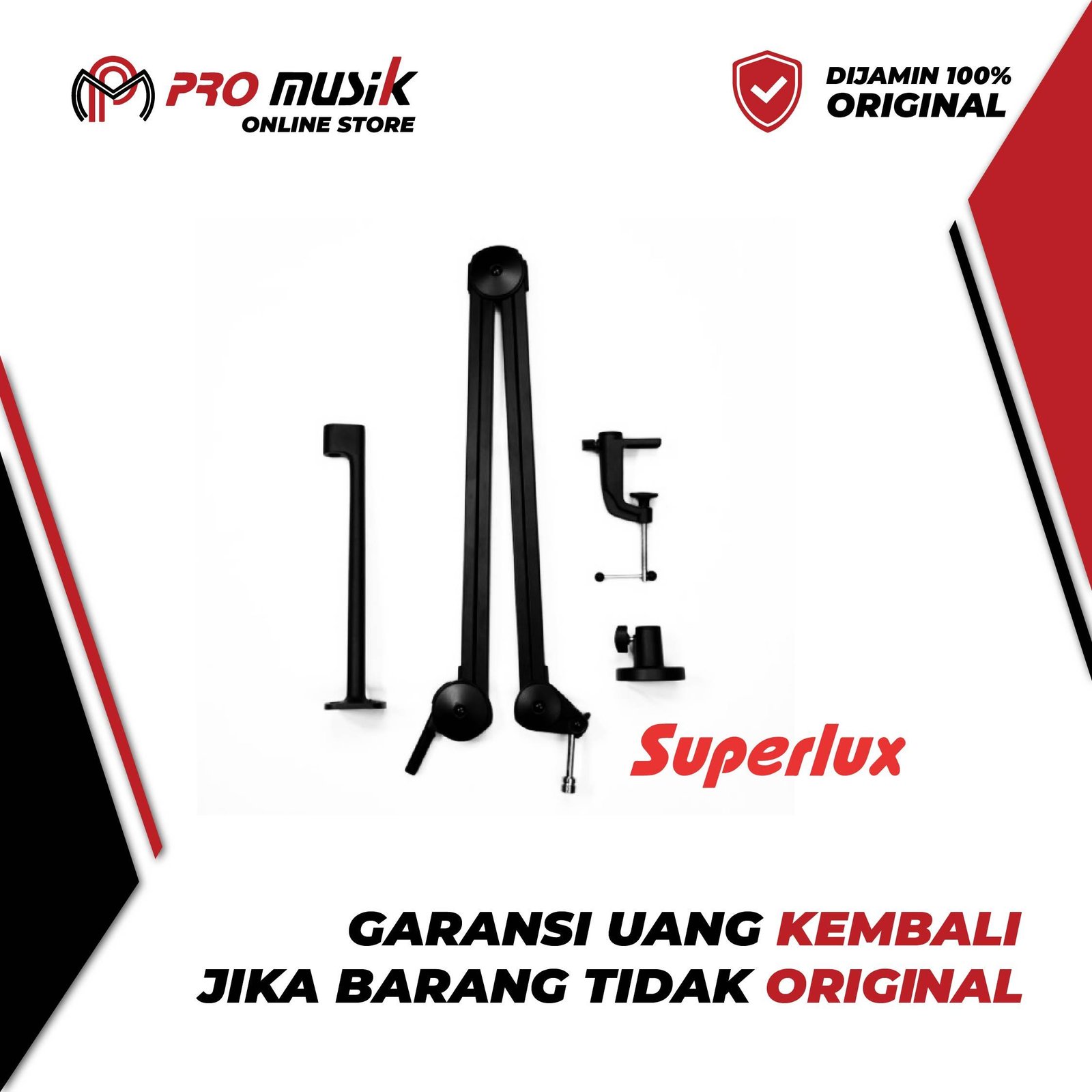 SUPERLUX HM58B Table Arm - Gambar 2