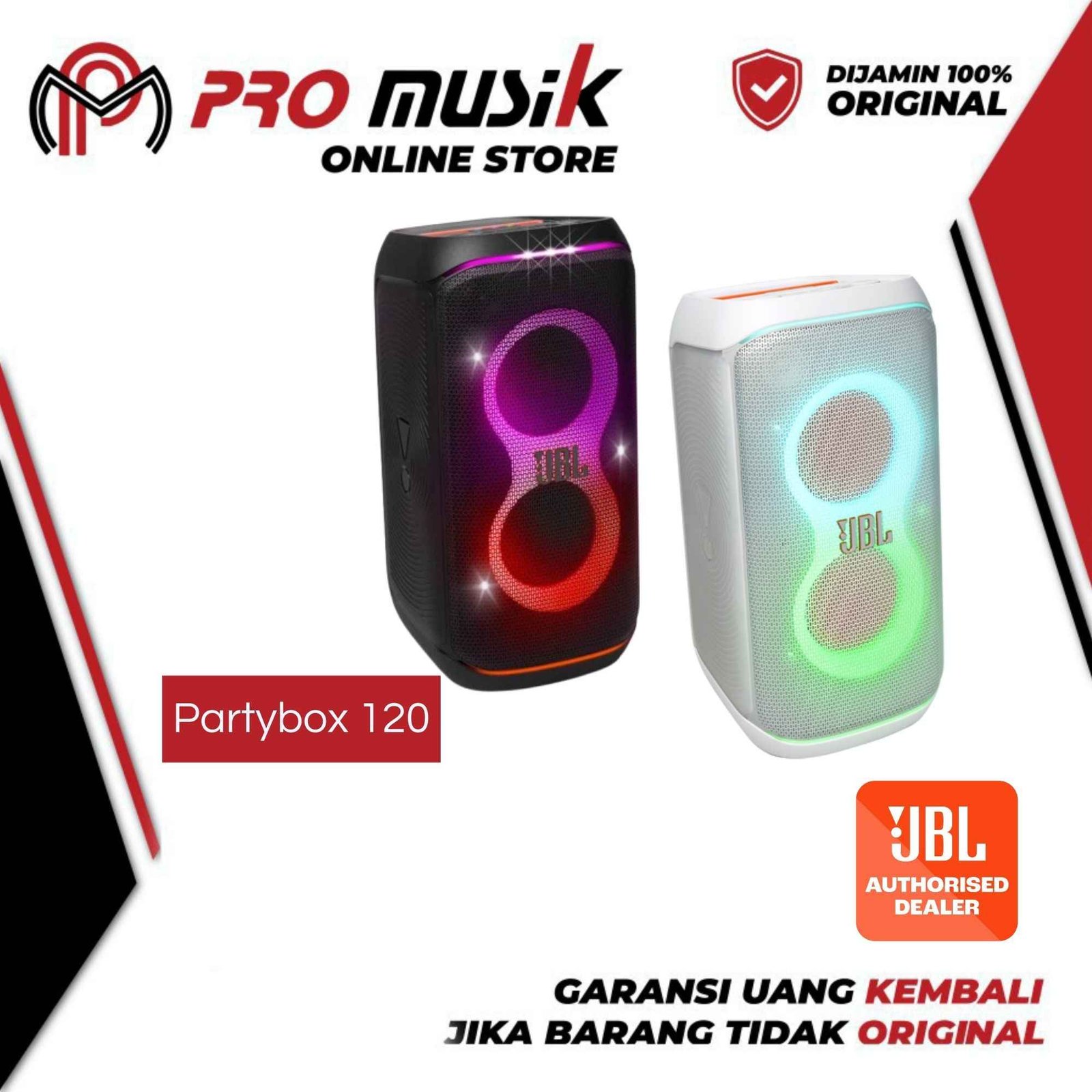 JBL Speaker Portable PartyBox Club 120 / JBL Partybox 120 / Partybox120 / Partybox-120